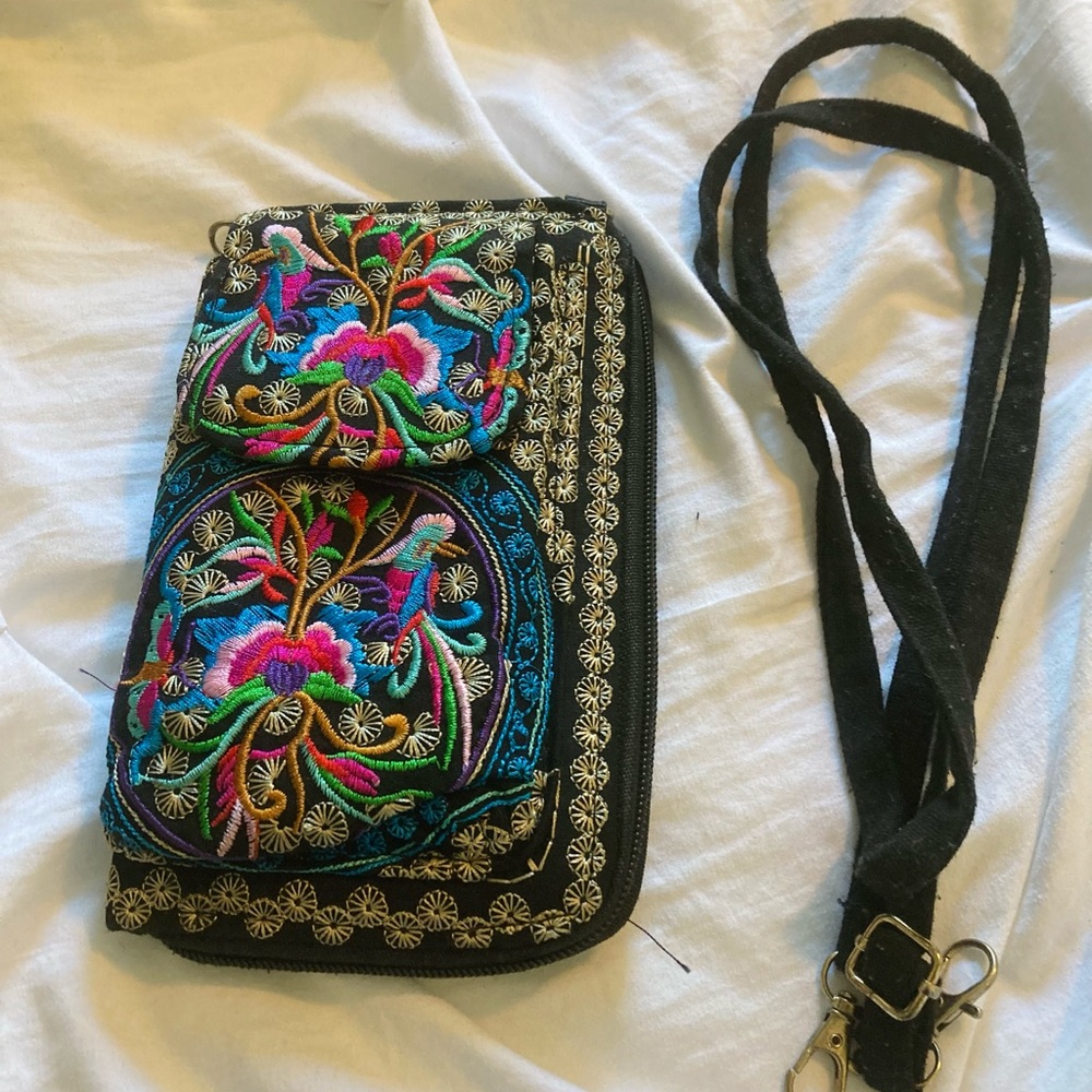 Unique Embroidered Wallet